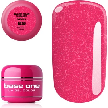 Silcare neónový gél Base One Neon Candy pink 29 5 g