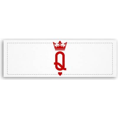 Fotoobraz 150x55 cm panorama Q as queen