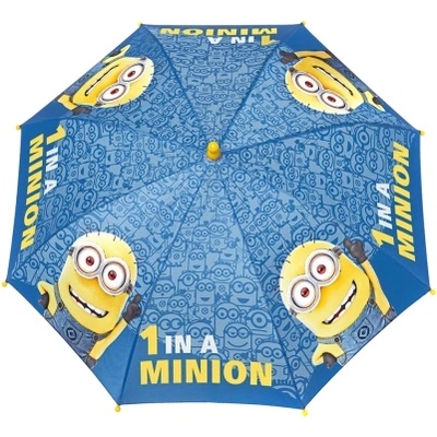 Детски чадър Perletti Kids Minions 75045, Син