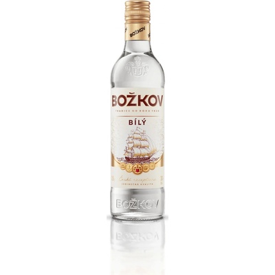 Božkov Bílý 30% 0,5 l (holá láhev)