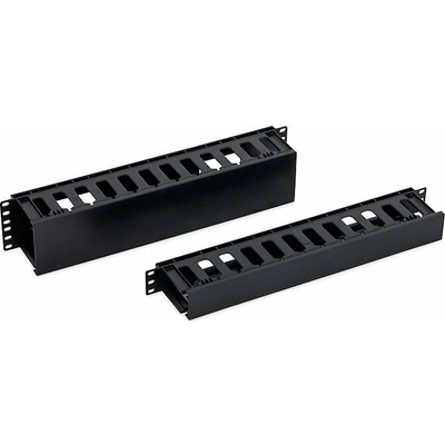 Vyvazovací panel Triton 1U 19" Vyvazovací panel, 19", 1U, plastový, RAL9005 RAB-VP-X30-A1 – Hledejceny.cz