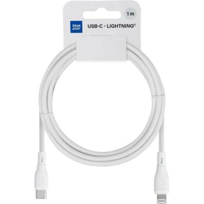 Blue Star PJ72-18-3 USB-C na Lightning 2,4A 27W ECO 1m bílý