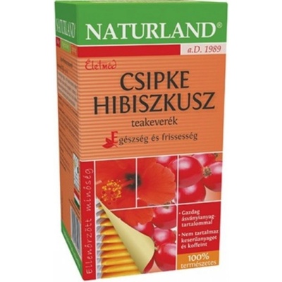 Naturland Porcovaný čaj šipka a ibišek 20 ks