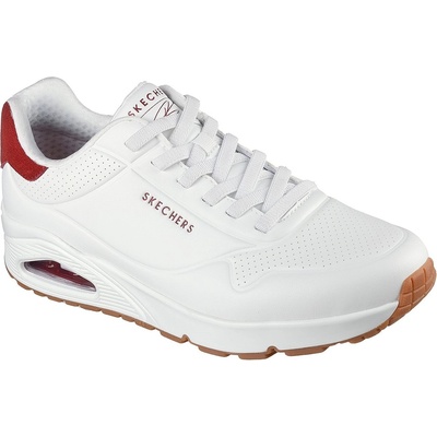 Skechers Маратонки Skechers Men's Harry Kane Collab Bungee Lace Low-Top Trainers - White/Burgundy
