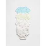 GAP Бебешко боди Brannan Bear, 3 бр. GAP GAP | Lilav | Момчешки | 50-62