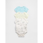 GAP Бебешко боди Brannan Bear, 3 бр. GAP GAP | Lilav | Момчешки | 50-62