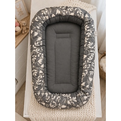 Sevibaby Антирефлукс легло за новородено Цвят Floral grey (11315)