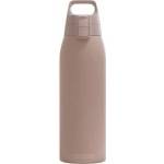 SIGG - Insulated drinking bottle - Thermos bottle Shield Therm One Dusk carbonated drinks - Leak-proof - Dishwasher safe - BPA-free - 90% recycled stainless steel - Warm gray - 1L - 6021.50