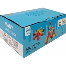 Bavytoy Magnetická stavebnica 64 ks BV0752