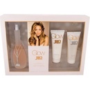 Kosmetické sady Jennifer Lopez Glow by Jlo EDT 100 ml + tělové mléko 75 ml + sprchový gel 75 ml pro ženy dárková sada