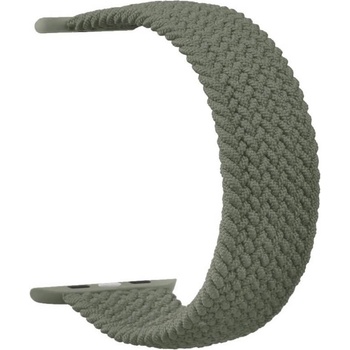Tactical Текстилна каишка за Apple Watch 38мм, 40мм, 41мм - Tactical 761 Braided String Band Size S (зелен)
