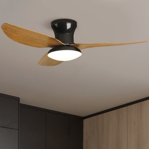 Brilagi LED регулируем таванен вентилатор 30W 230V 3000-6500K черно/кафяв + DO (BG1610)