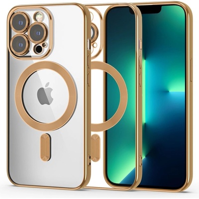 Pouzdro Tech-Protect, Magshine MagSafe iPhone 13 Pro - Gold