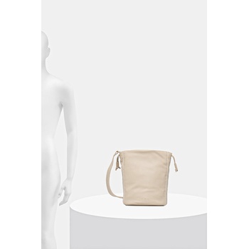 Tommy Hilfiger Кожена чанта Tommy Hilfiger в бежово AW0AW17540 (AW0AW17540)