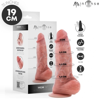 Mr intense small spencer silicone dildo 19 cm
