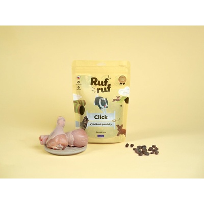 RUFRUF Click Výcvikové pamlsky šťavnaté kuře 400 g