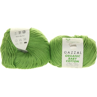 Gazzal Organic Baby Cotton 440 zelená