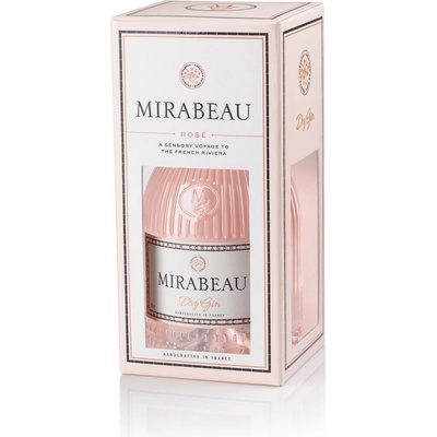 Mirabeau Rosé Gin 43% 0,7 l (kartón)