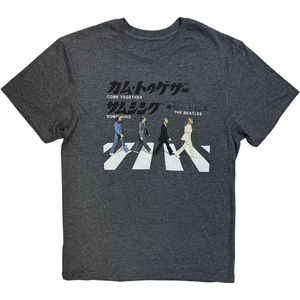 The Beatles Abbey Road Japanese Heather Grey M Риза (BEATTEE410MDH02)