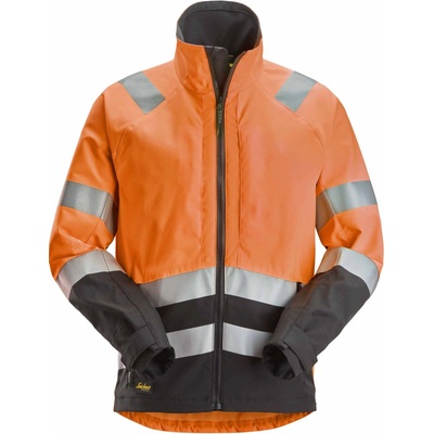 Snickers Workwear Bunda reflexná trieda 2/3 oranžová