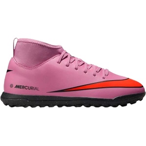 Nike Jr mercurial superfly 10 club tf розово, червено, черно 36.5 (fq8313-600)