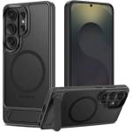 Tech-Protect Magsafe Калъф с Поставка за Samsung S26 Ultra, Tech-Protect Magrack Case, Черен (5906302390908)