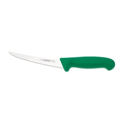 GIESSER Nůž na vykošťování, polopružný, 150 mm, zelený 2505