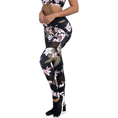 Dámské športovné legíny Fitness Flowers