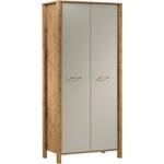 Gala Meble Комод MENTA 90x200x53 см дъб Wotan/сив (GM0052)