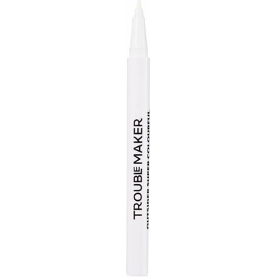 Trouble Maker Outsider precízna tekutá očná linka Spooky Island White 0,5 ml