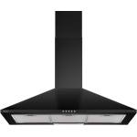 Pyramis Абсорбатор за кухня Square Chimney Black 60 см или 90 см, стенен тип камина