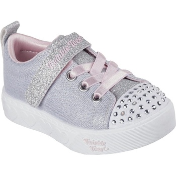 Skechers Детски маратонки Skechers Heart Steps Low-Top Trainers Girls - Grey/Pink