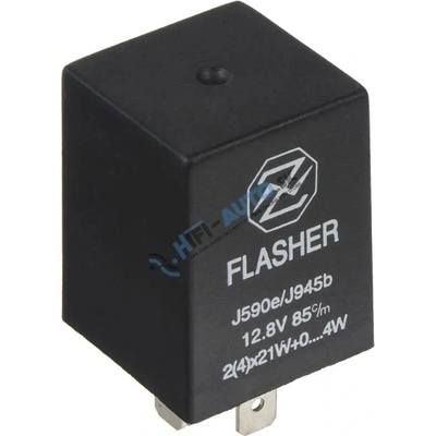 Elektronický prerušovač blinkrov, 12V, 4 kontakty (46061)