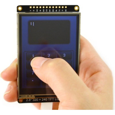 DFRobot Fermion 2,8" TFT dotykový displej 320×240 s MicroSD