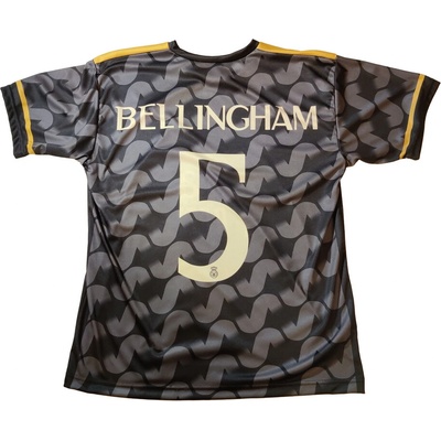 dresyonline futbalový dres Bellingham Real Madrid tričko čierne