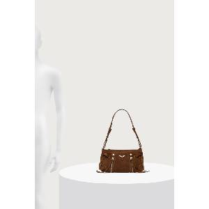 Zadig&Voltaire чанта дамска от велур BABY (LWBA04539)