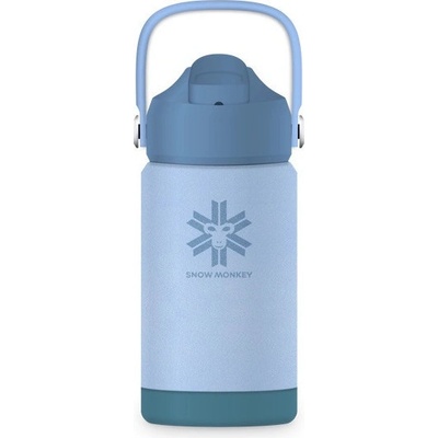 Snow Monkey Kids Detská termoska 350 ml modrá