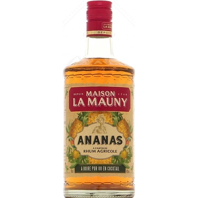 La Mauny Ananas 25% 0,7 l (holá láhev)