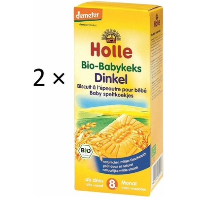 Holle BIO špaldové sušienky 2 × 150 g