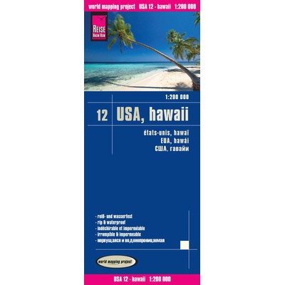 Hawaii 1:200.000 mapa RKH