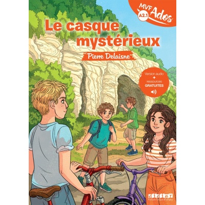 Mondes en VF Ados - Le casque mystérieux - Niv. A2.1 - Livre + audios (Pierre Delaisne)(Brožovaná)