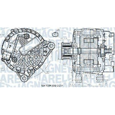 Generátor MAGNETI MARELLI 063731472410