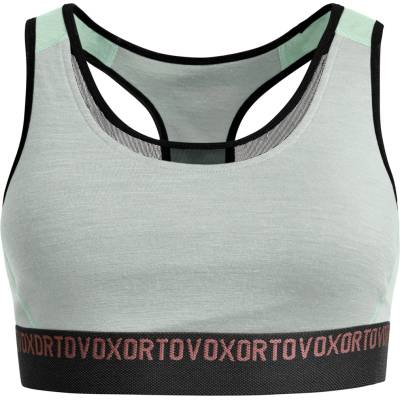 Ortovox Дамско мериносово термобельо Ortovox Women's 185 Rock'N'Wool Sport Top Merino base layer - Green Acid - размер XL (115-1521-1015)