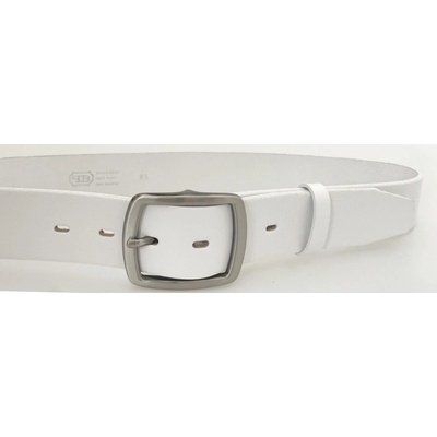 Penny Belts kožený opasek 4600 bílý