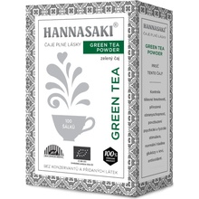 Hannasaki Green Tea Powder BIO sypaný čaj 50 g