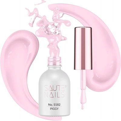 Saute Nails Hybridní lak na nehty 8 ml S182 Piggy