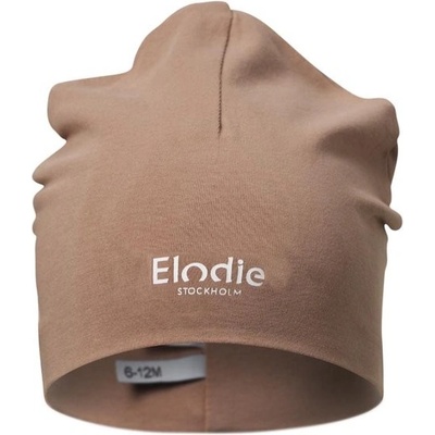Elodie Datails bavlněná čepice Logo Soft Terracotta