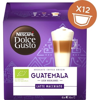 Nescafé Dolce Gusto Guatemala Latte Macchiato kávové kapsle 12 ks