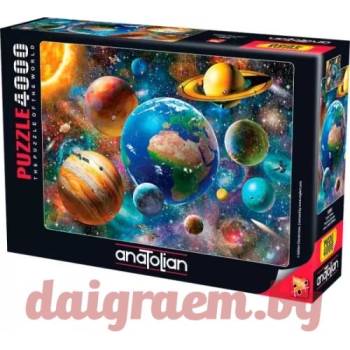 Anatolian Пъзел anatolian 5200 - 4000 части - Слънчевата система (p5200)