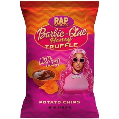 Rap Snacks Nicky Minaj bramborové chipsy s příchutí barbecue a lanýžů 71 g